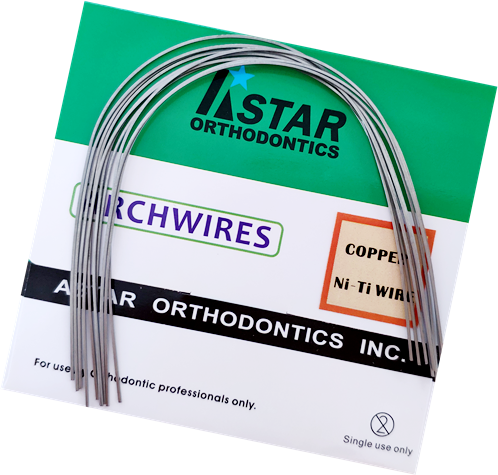 Copper NiTi Archwire
